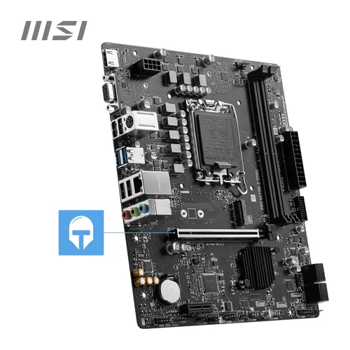 MSI PRO H610 M-S WIFI DDR4 MOTHER BOARD